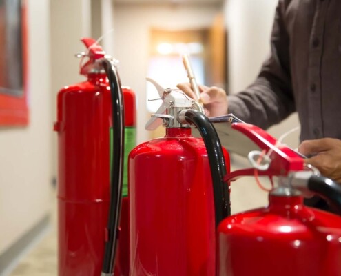 Fire extinguisher servicing discount near me