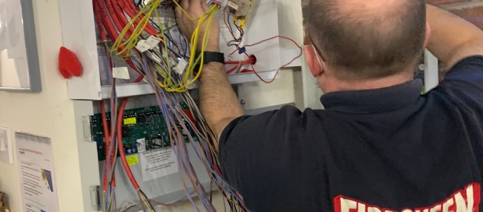 Fire Alarm System replacing failed unit