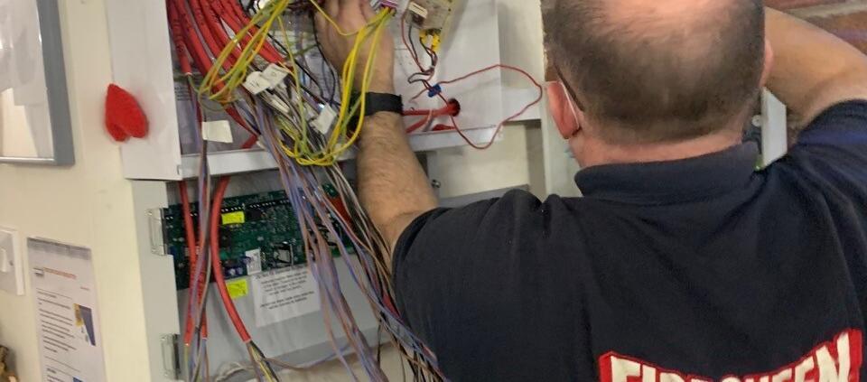 Fire Alarm System replacing failed unit