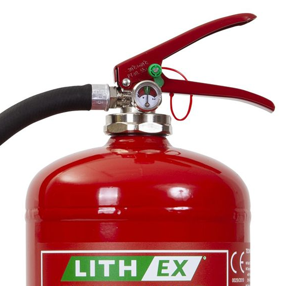 Lithium Ion Battery Fire Extinguisher