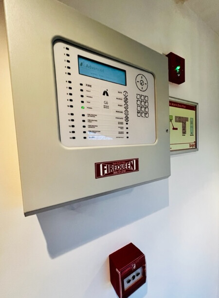 wireless fire alarm panel