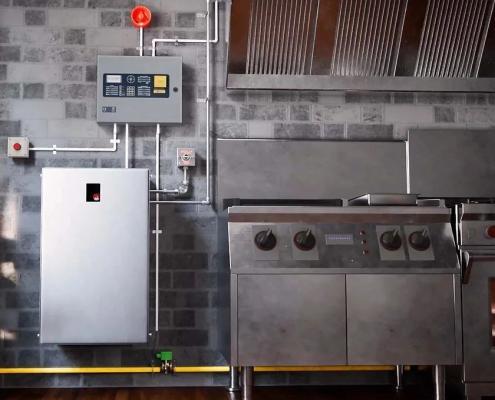 Ceasefire UL Listed ULtraX Kitchen Fire Suppression System