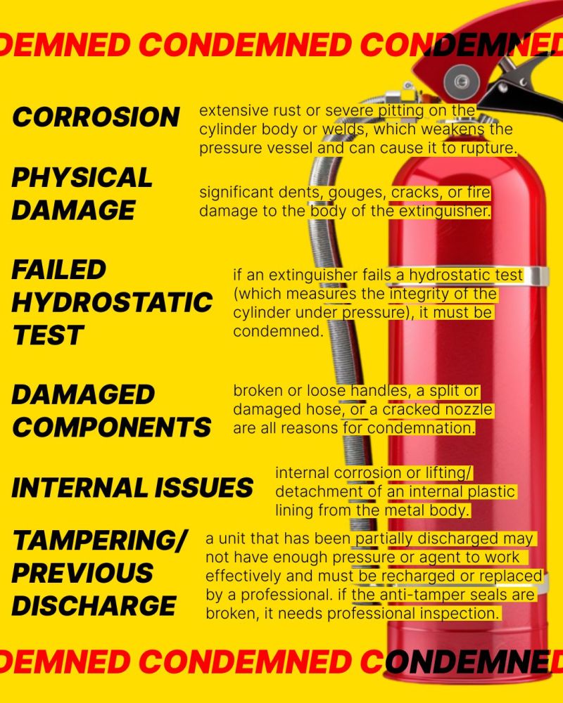 Image for the Tweet beginning: Expired, damaged, rusty, or missing